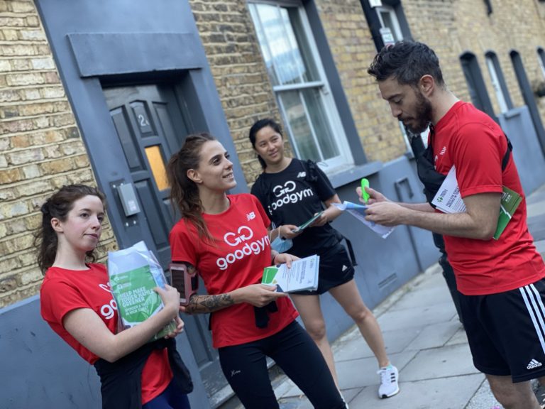“Trees the day” – GoodGym help us to green Tower Hamlets