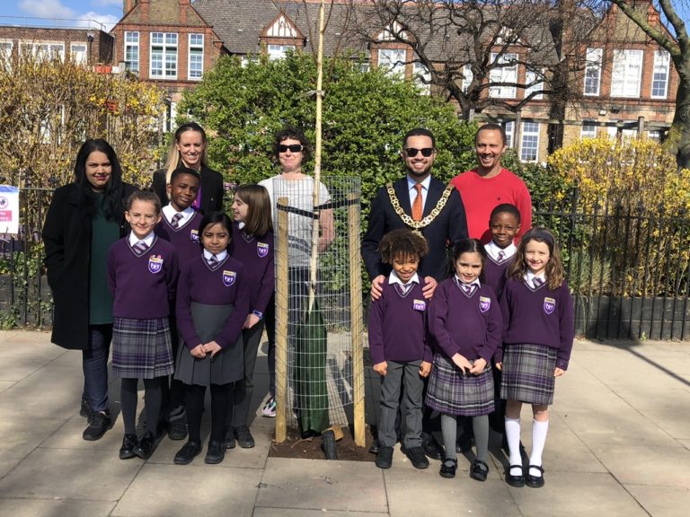 A tree for every school in West Green