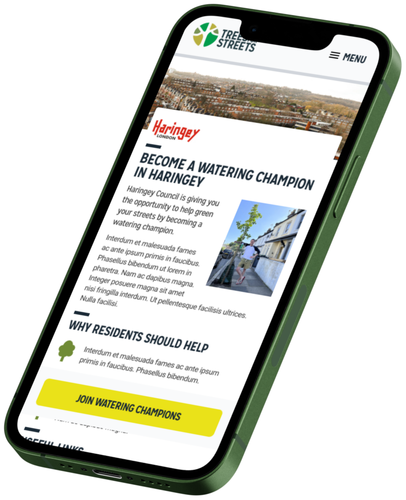 Watering Champions homepage